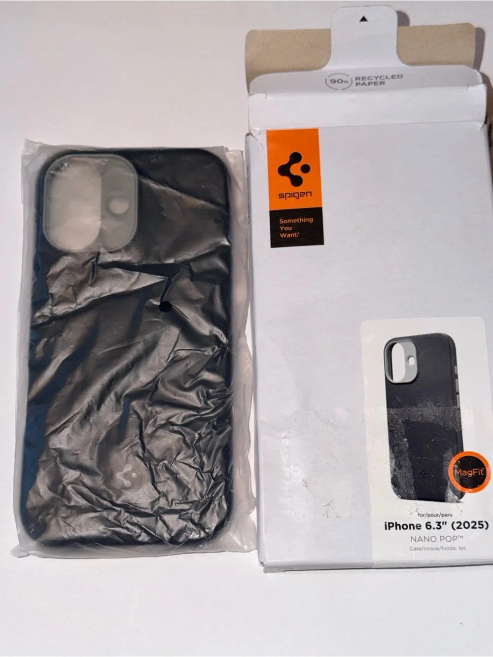 Spigen Black Silicone iPhone 17 Case